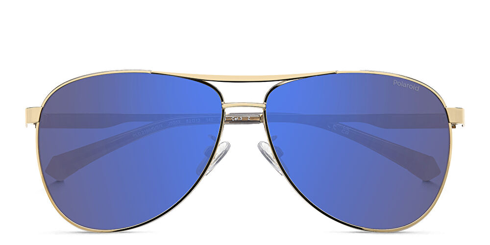 Polaroid Logo Aviator Sunglasses