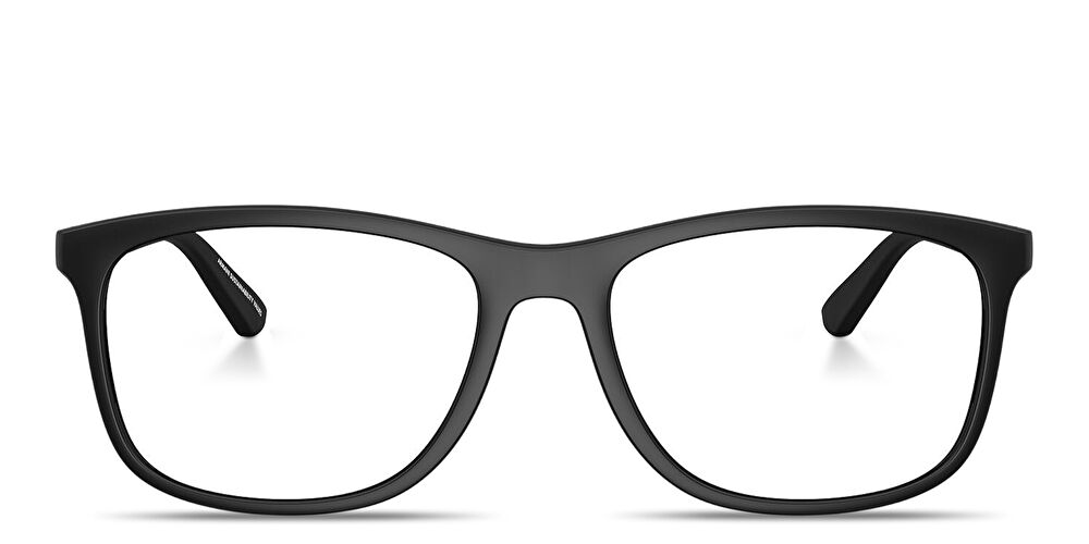 EMPORIO ARMANI Eagle Logo Wide Pillow Eyeglasses